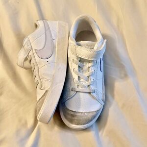 Kids Nike Blazer with Lavender swoosh, size 13.5
